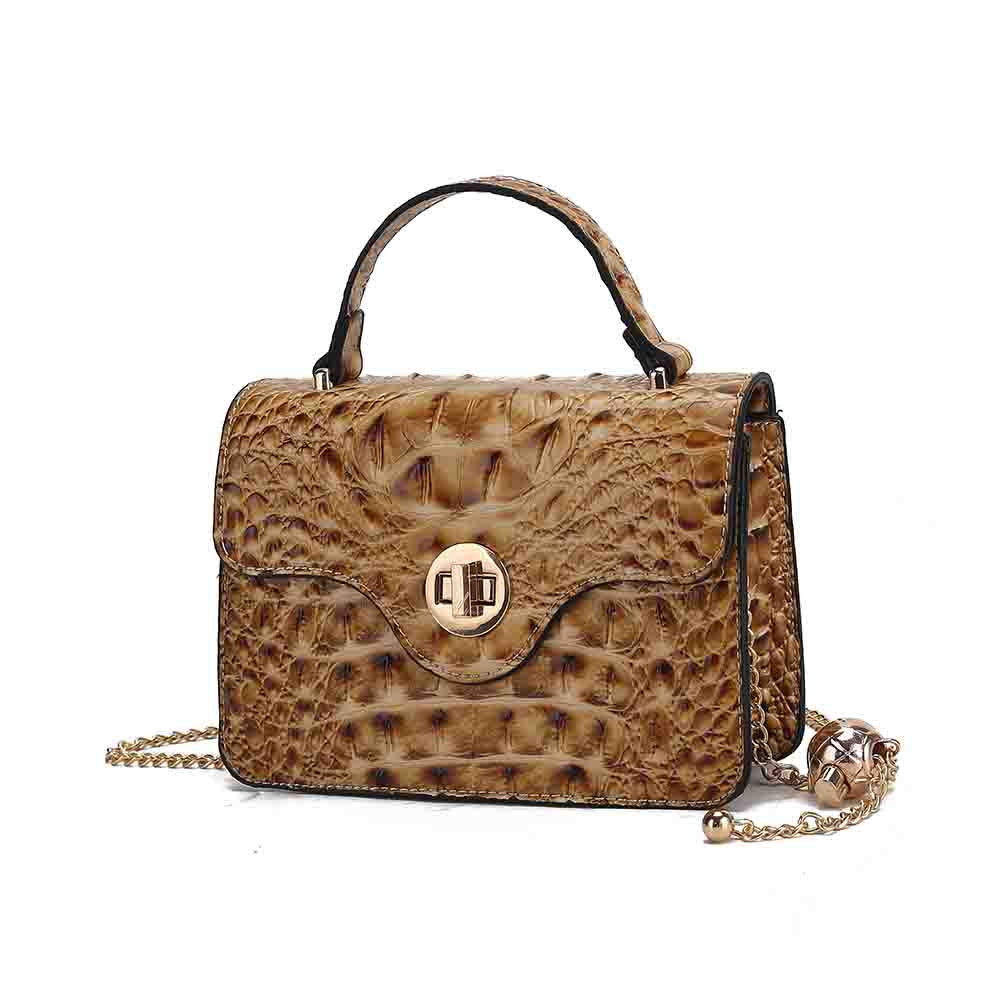 

Стильная, функциональная сумка Mae Mini сумка через плечо из веганской кожи MKF Collection By Mia K., серо-коричневый