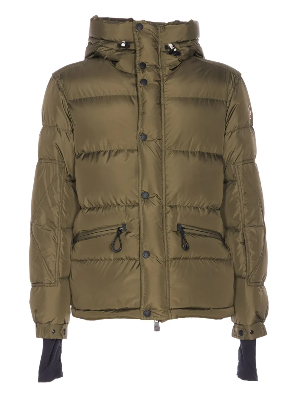 

Куртка на молнии с капюшоном Moncler Grenoble, зеленый