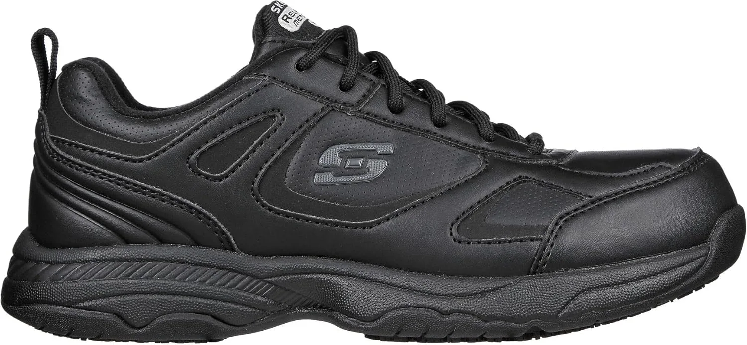 Мужские рабочие кухонные кроссовки Skechers Dighton Athletic, черный — фото 3