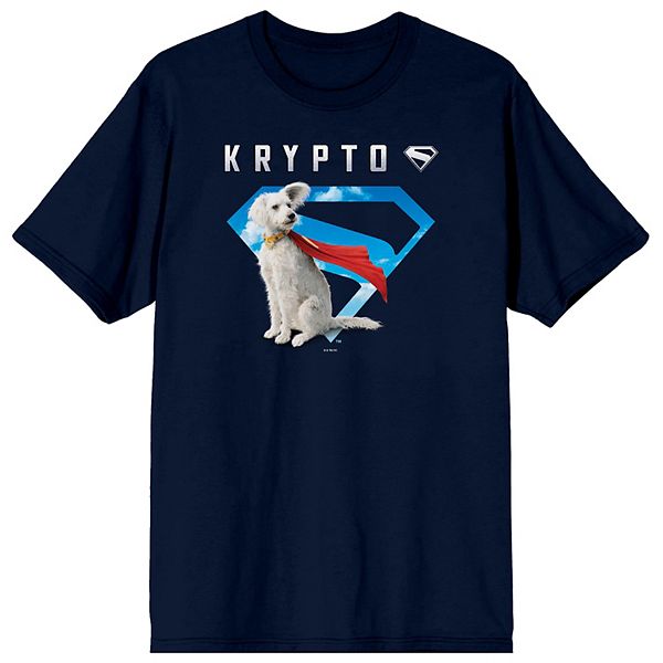 

Футболка с принтом Superman 2025 Krypto Sky Logo Licensed Character