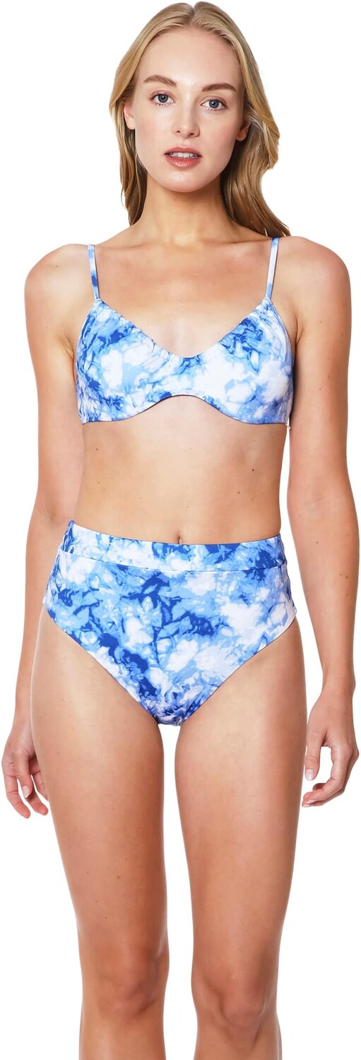 

Купальник Sanctuary Poolside Tie-Dye Tunnel Underwire, цвет Pretty N Peri