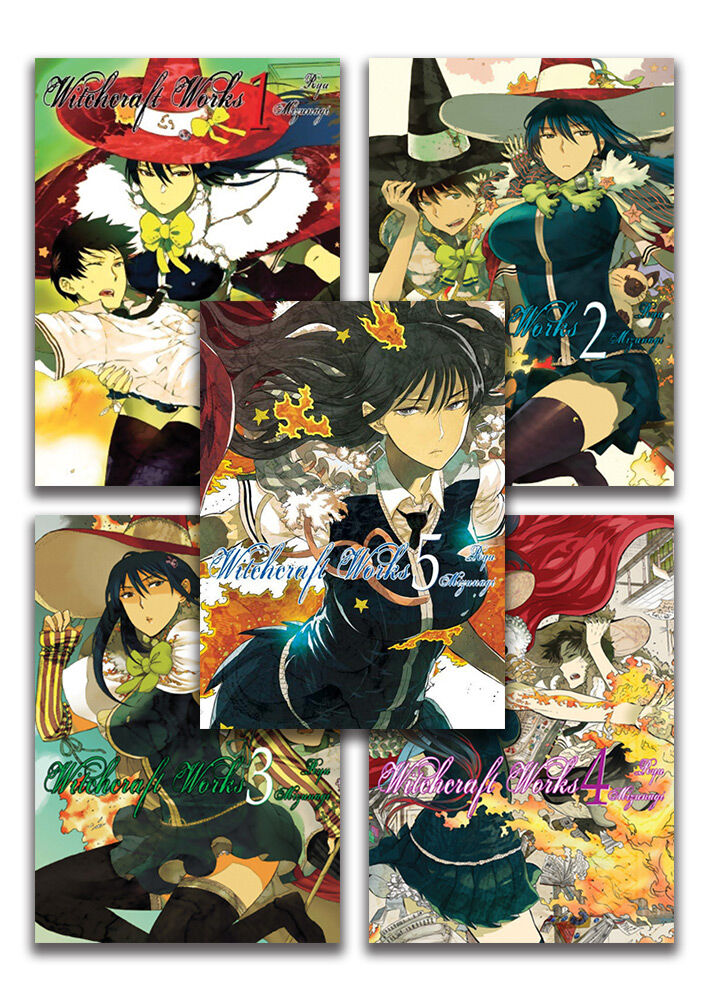 

Манга Witchcraft Works Manga (1-5) Bundle