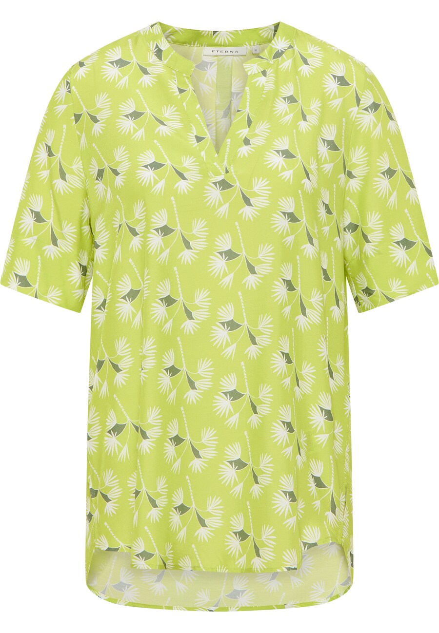 

Блузка ETERNA, цвет Lime/Dark green
