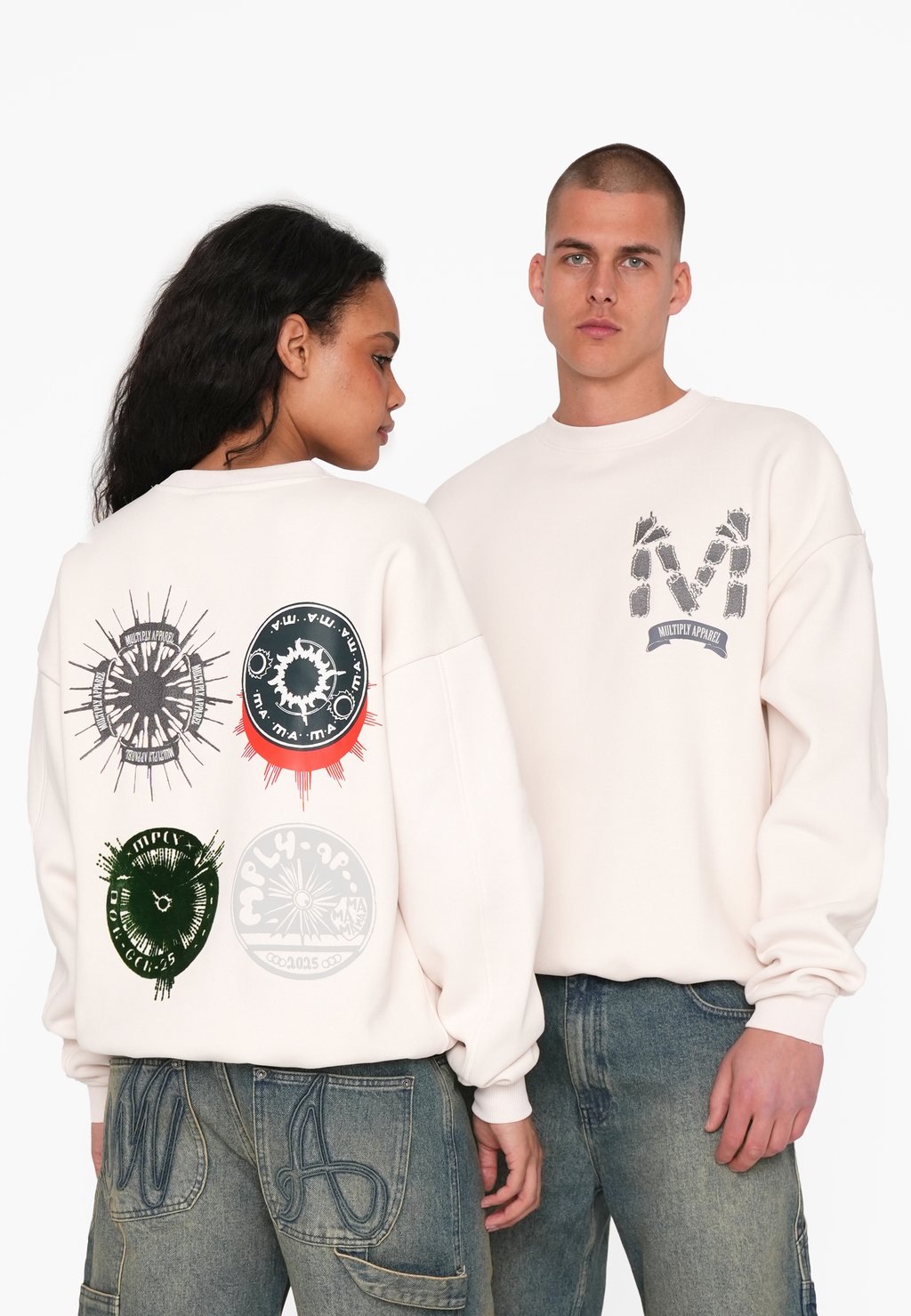 

Толстовка Multiply Apparel, кремовый