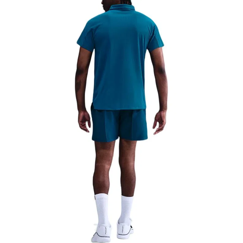 Шорты теннисные Court Slam Men's Dri FIT 6' Nike, Blue — фото 3