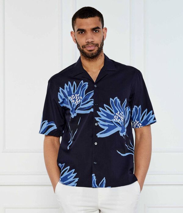 

Рубашка c-lars-252 Relaxed fit Boss, синий
