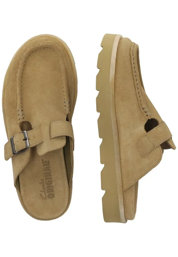 Мулы meare mocc Clarks Originals, Dark Sand Suede — фото 3
