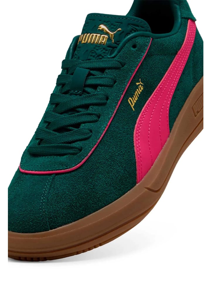 Низкие кроссовки Puma, зеленый — фото 4