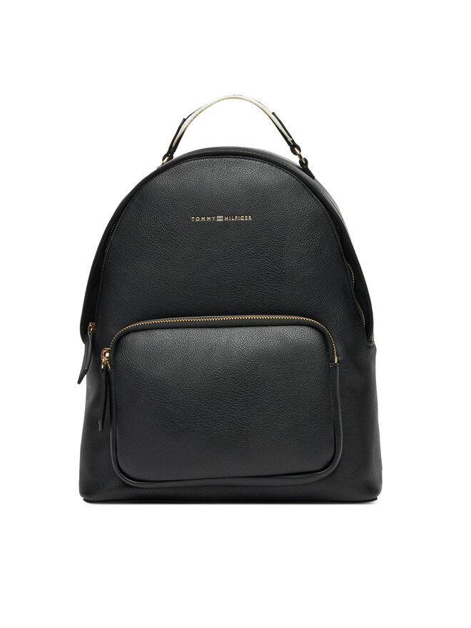 

Рюкзак Th Logotape Backpack AW0AW17471 Tommy Hilfiger, черный