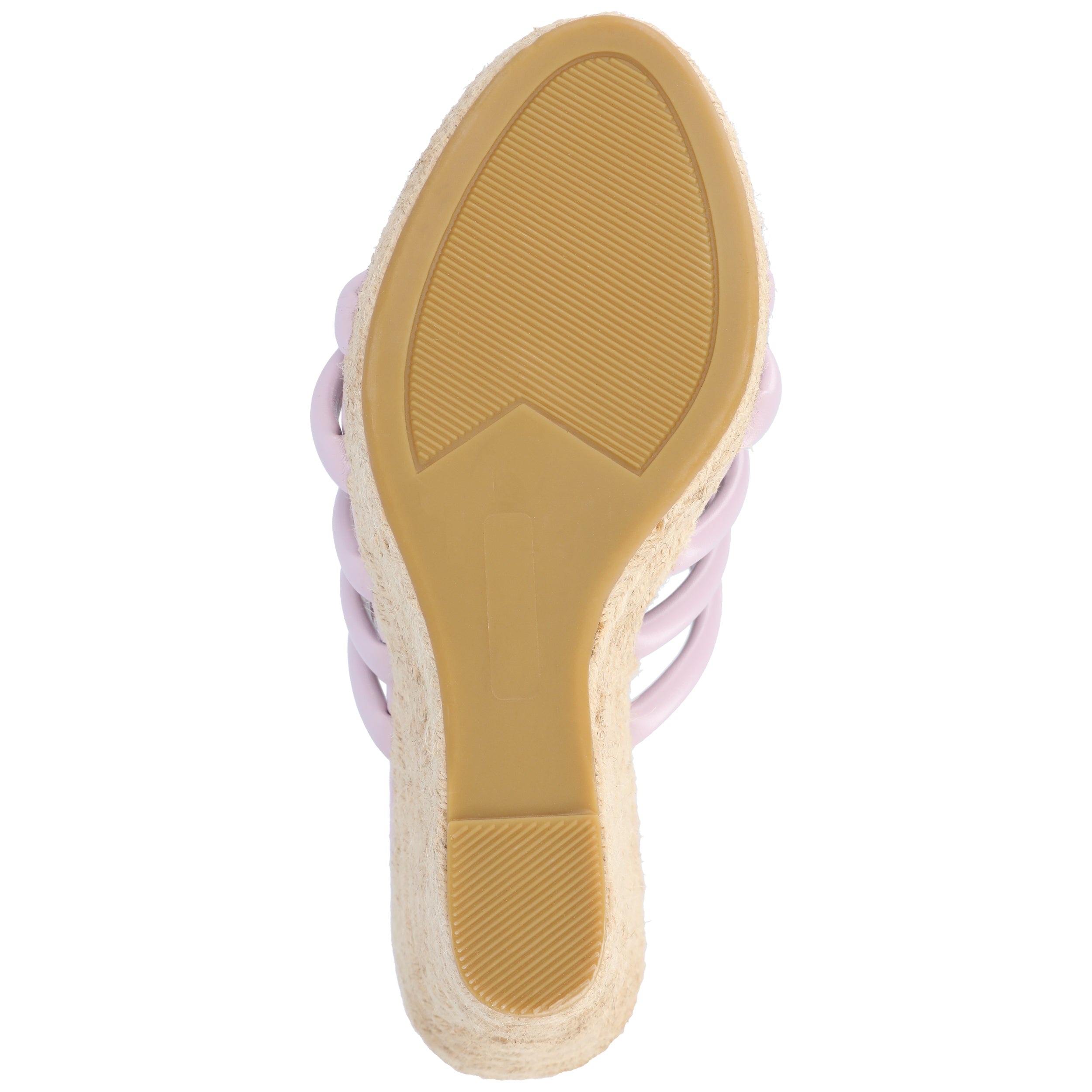 Женские босоножки-эспадрильи Cynthie Tru Comfort Foam Slip On на танкетке из коллекции Journee, лавандовый — фото 4