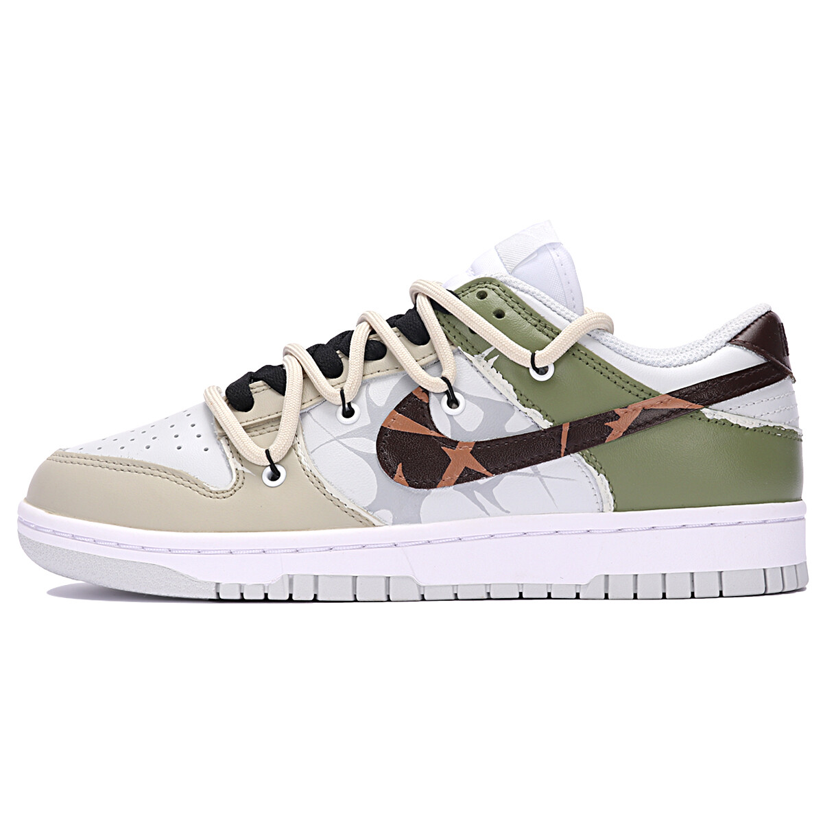 

Мужские кроссовки для скейтбординга Nike Dunk, Beige/Green