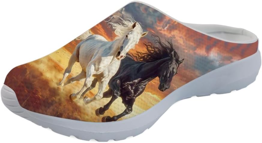 

Разноцветные садовые сабо Forchrinse с грибным рисунком для женщин и мужчин, легкие водные тапочки, домашние сандалии для кормления, с поддержкой свода стопы