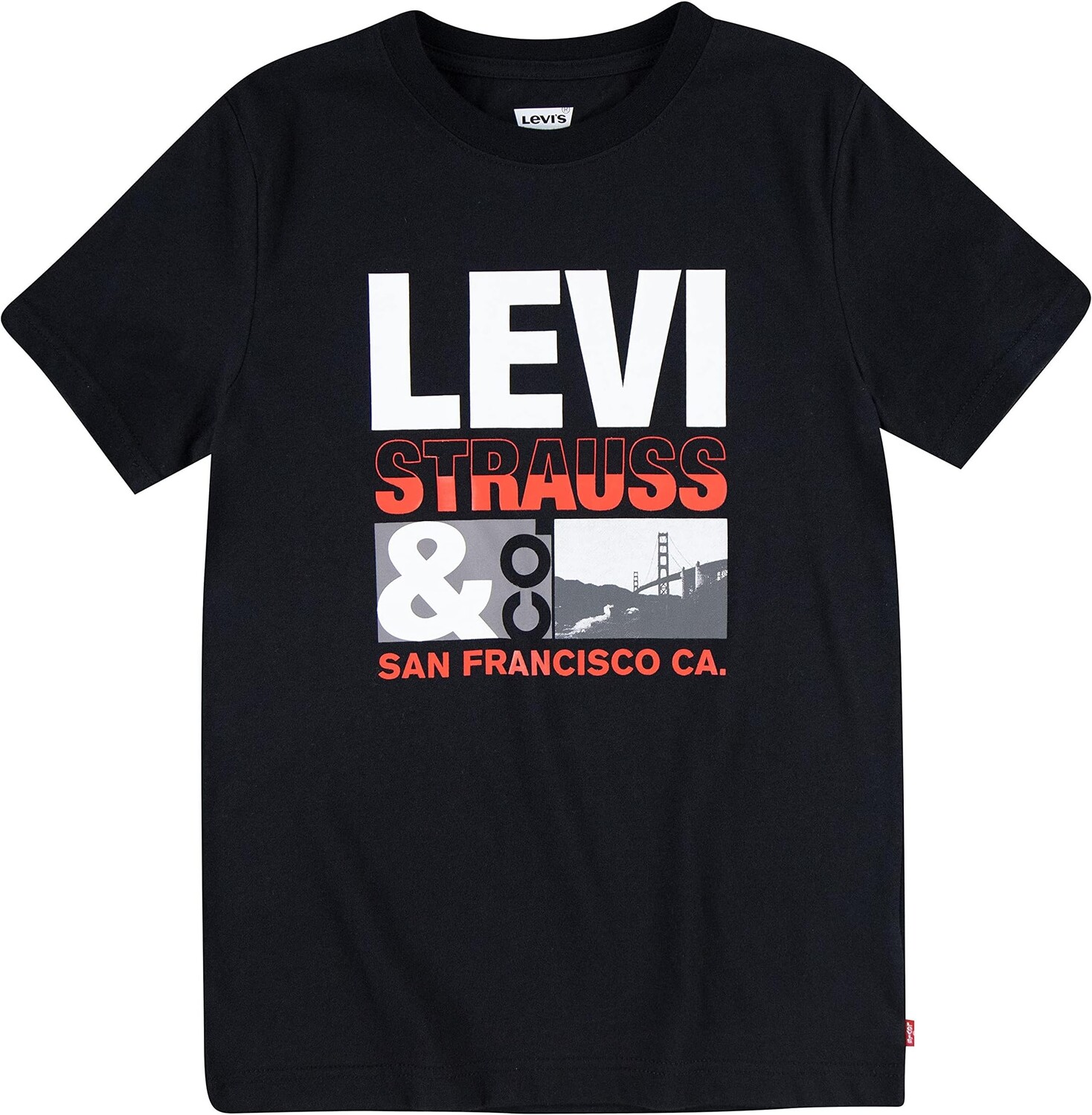 

Футболка Levi'S Short Sleeve Graphic Tee Shirt, черный