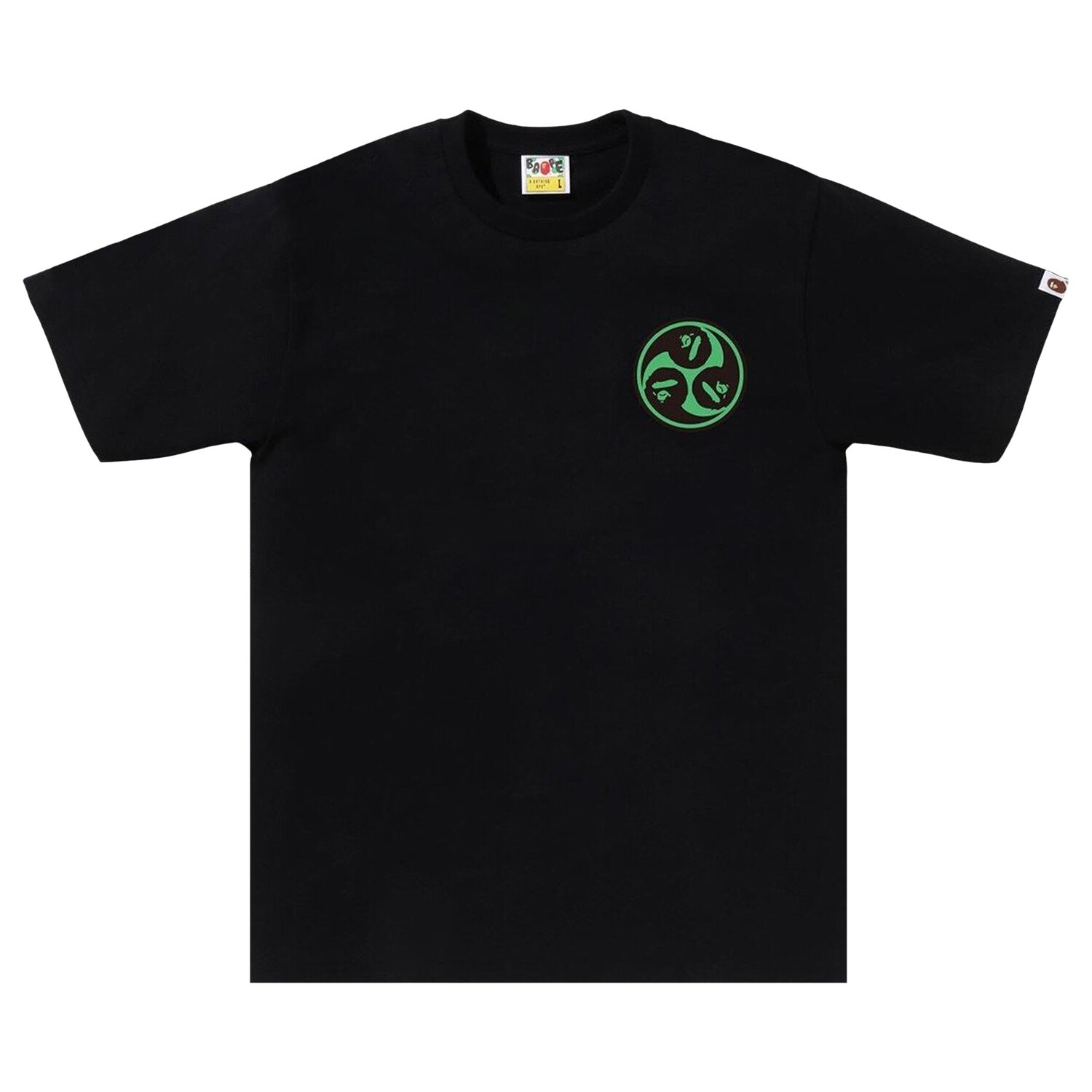 

Футболка BAPE Japan Culture Mitsudomoe, черная