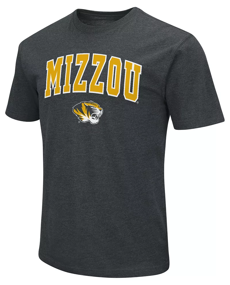 

Мужская черная футболка Colosseum Missouri Tigers