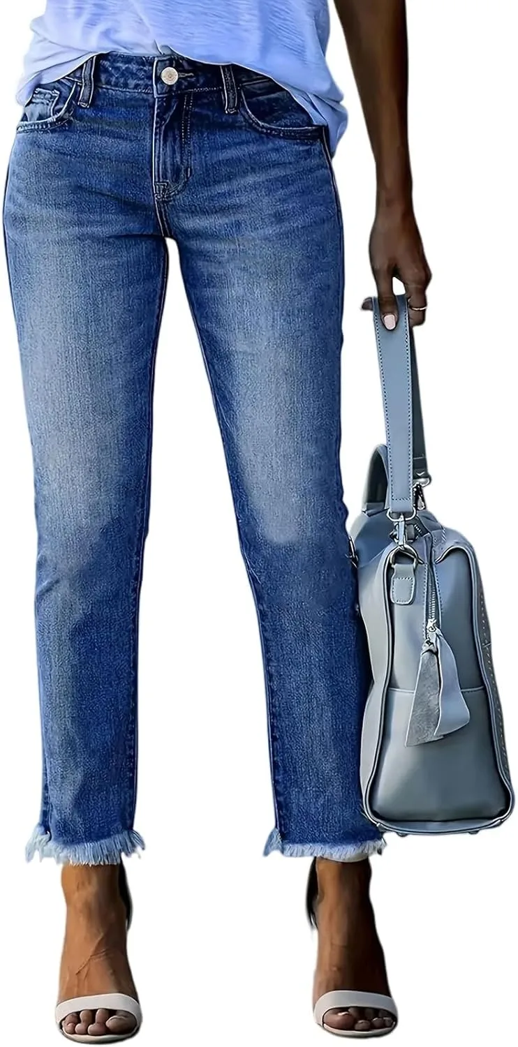 

Джинсы для женщин Skinny High Waisted Classic Denim High Stretchy