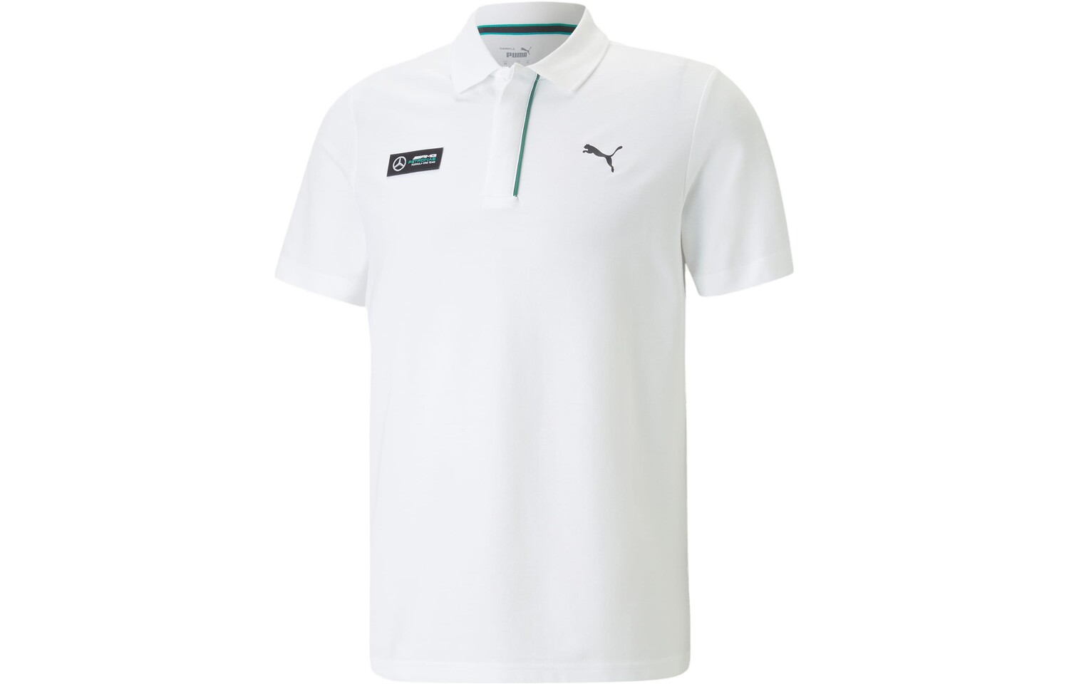 

Мужская рубашка поло Mercedes-Benz X, белая Puma, белый