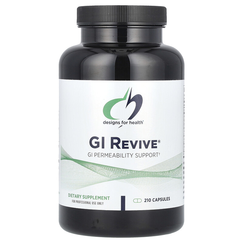 

Designs For Health, GI Revive, 210 капсул
