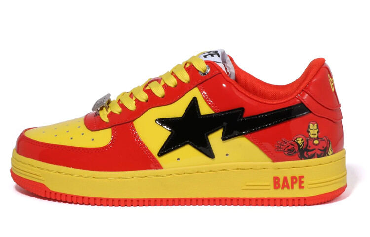 

BAPE Bape Sta Low Marvel Comics Железный человек A Bathing Ape
