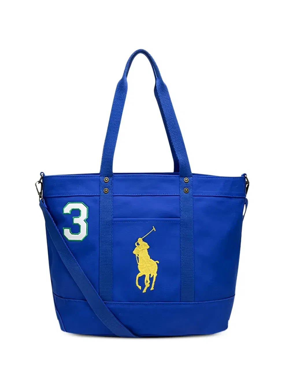 Сумка через плечо Polo Ralph Lauren Kids с вышивкой логотипа, синий