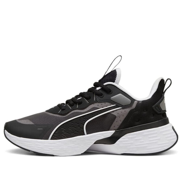 

Кроссовки softride sway 'black cool dark grey' Puma, черный
