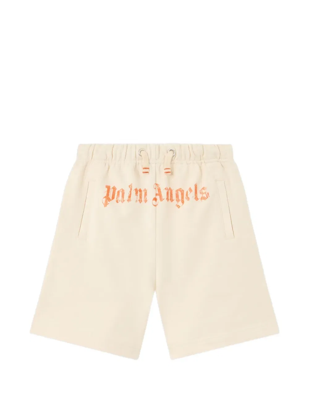 Шорты на шнуровке с логотипом Palm Angels Kids, нейтральный