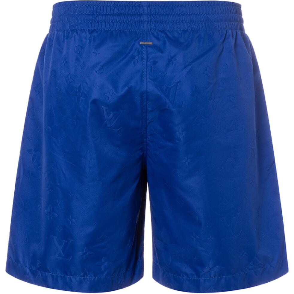 Новые квартальные продукты LV Casual Shorts Men Louis Vuitton, синий — фото 2