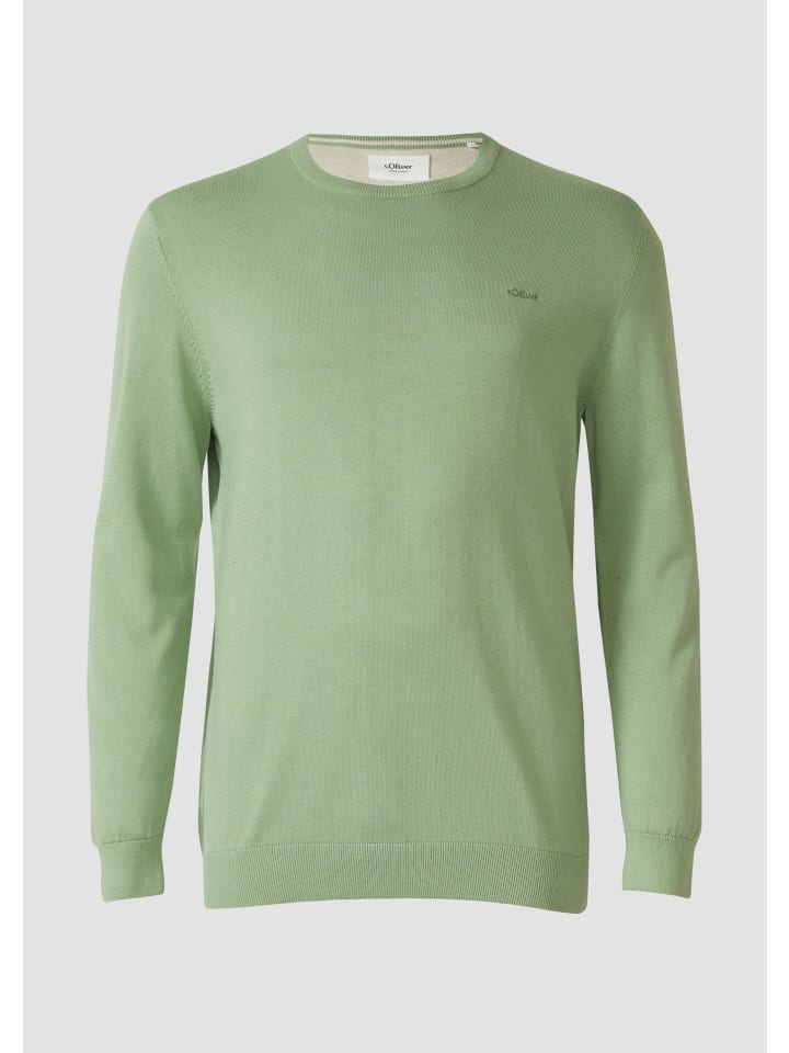 

s.Oliver Вязаный свитер цвета 7253_шалфейно-зеленый