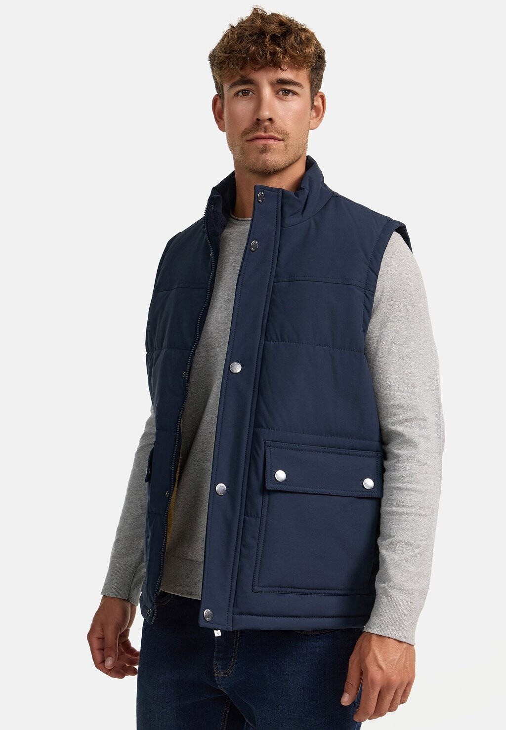 

Жилет BELLMIL INDICODE JEANS, темно-синий