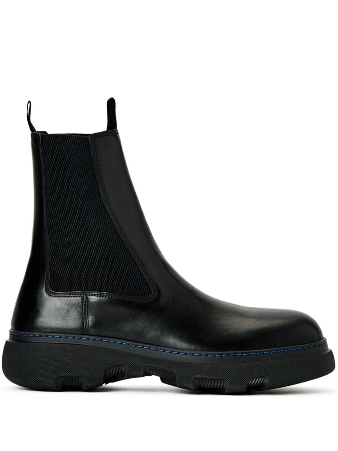 

Burberry leather Chelsea boots, черный