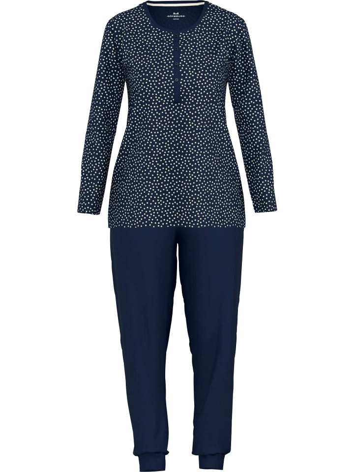 

Götzburg Пижама из трикотажа, темно-синего цвета