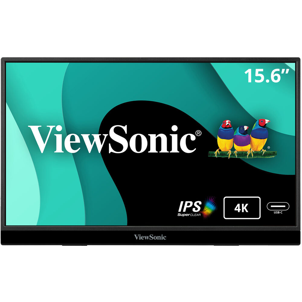 

Портативный монитор ViewSonic VX1655-4K с разрешением 15,6 дюйма и разрешением 4K