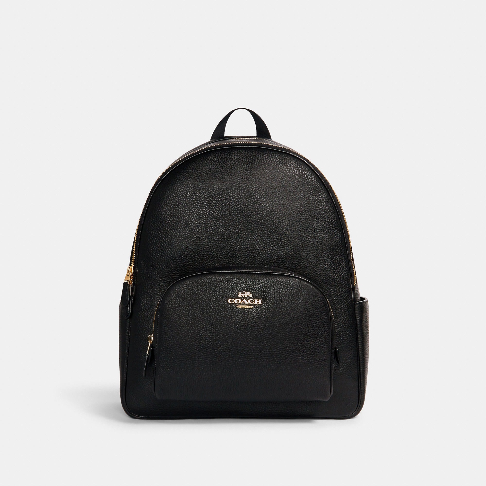 

Большой рюкзак для суда Coach Outlet, золотой/черный