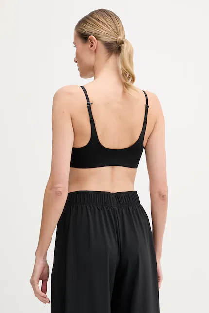 Спортивный бюстгальтер с низкой поддержкой Optime Essentials Adidas Performance, черный — фото 3