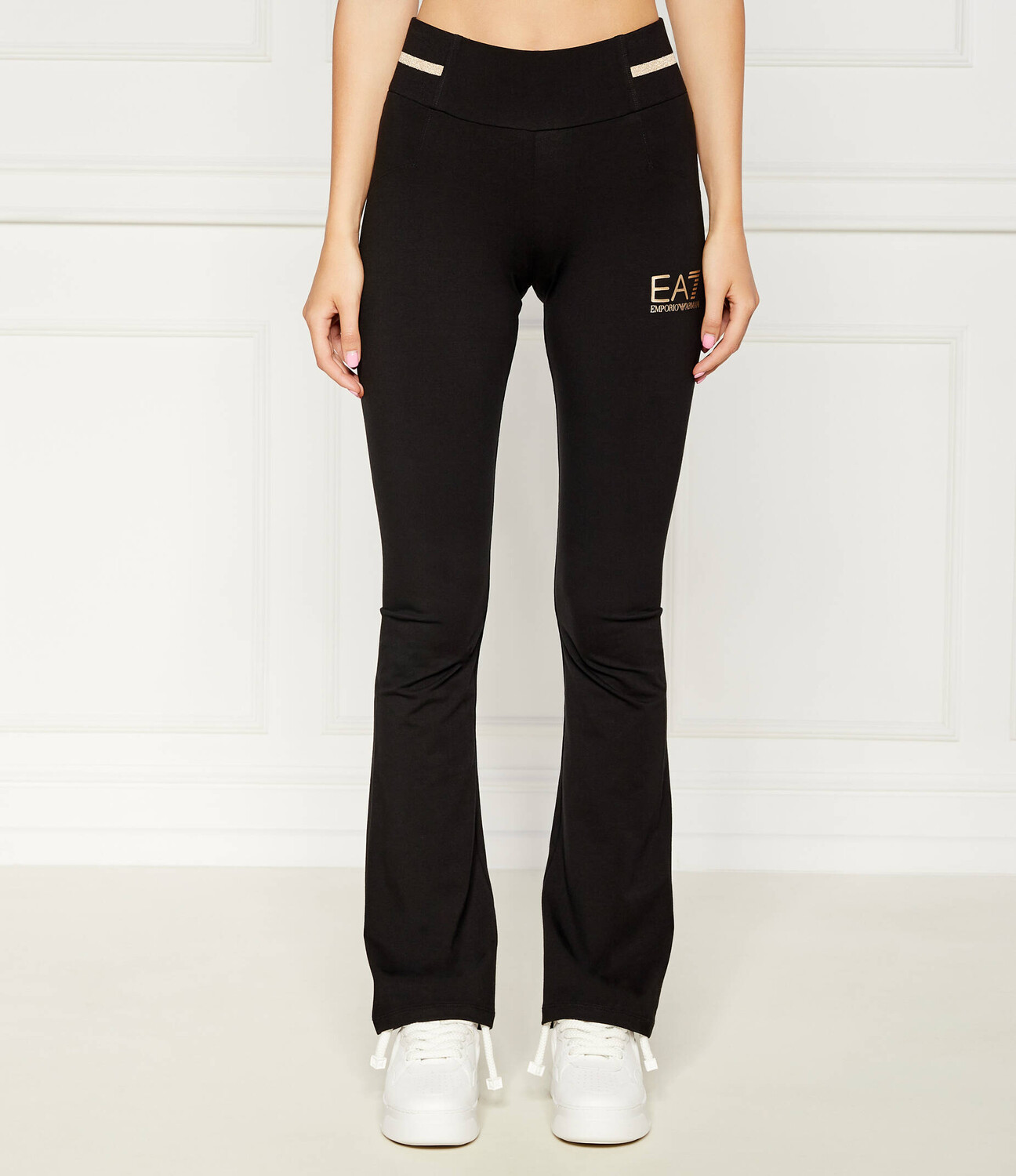 

Спортивные брюки EA7 flare fit, черный