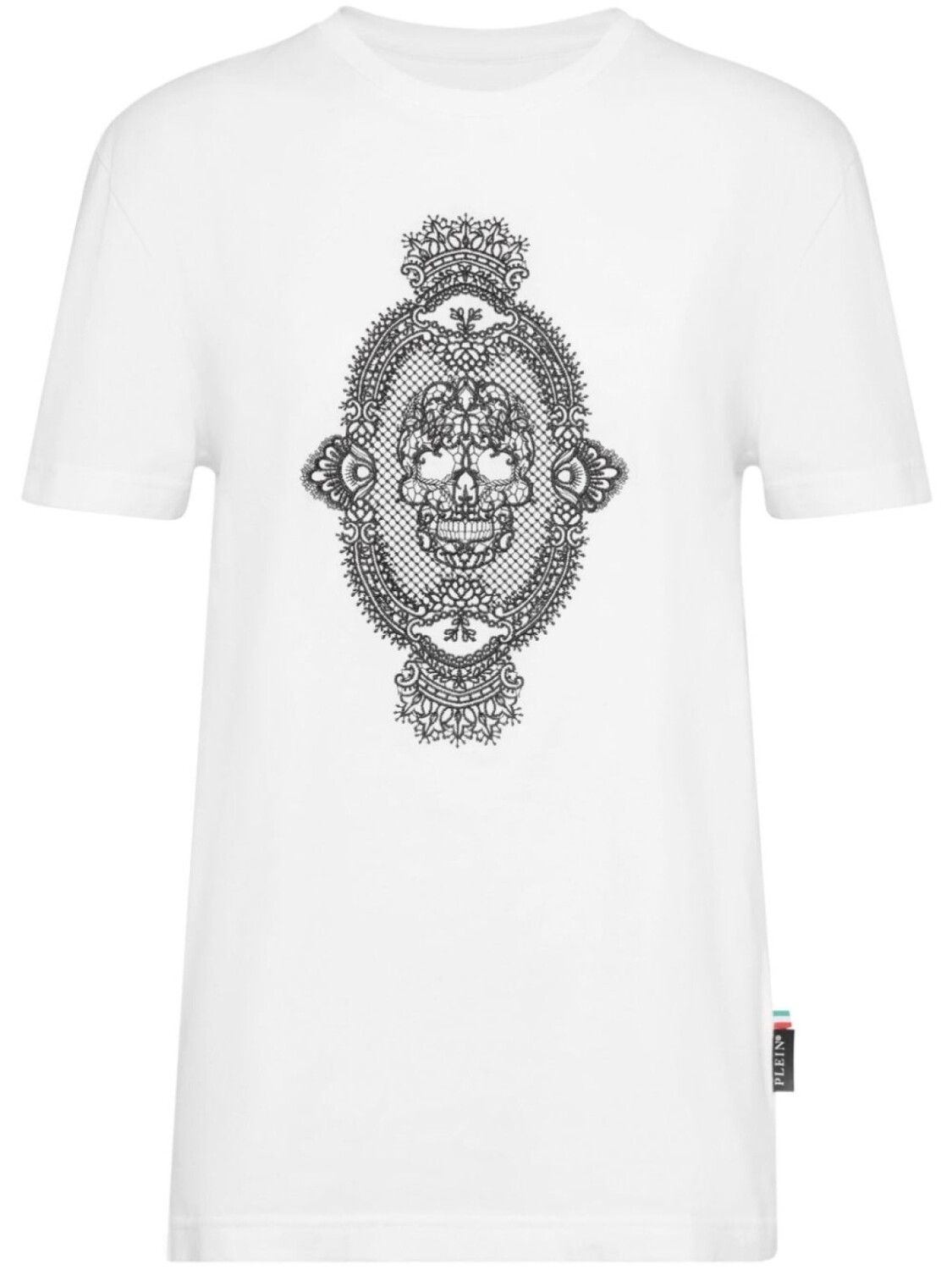 

Philipp Plein футболка с принтом, белый