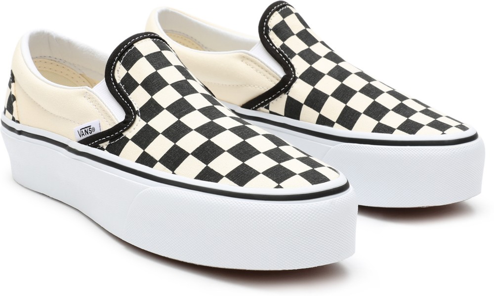 

Кроссовки Vans Ua Classic Slip On Platform, бежевый