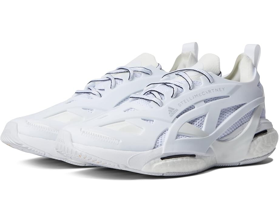 

Кроссовки adidas Solarglide, цвет Footwear White/Active Orange/White Vapour
