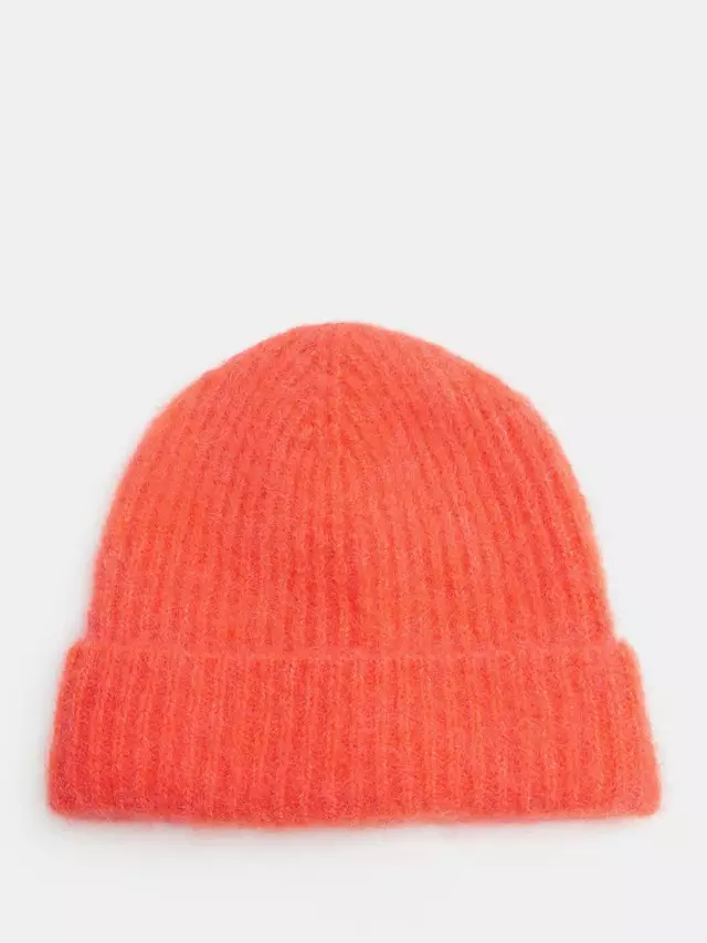 

Шапка HUSH River Fluffy Alpaca Blend, цвет pink/peach