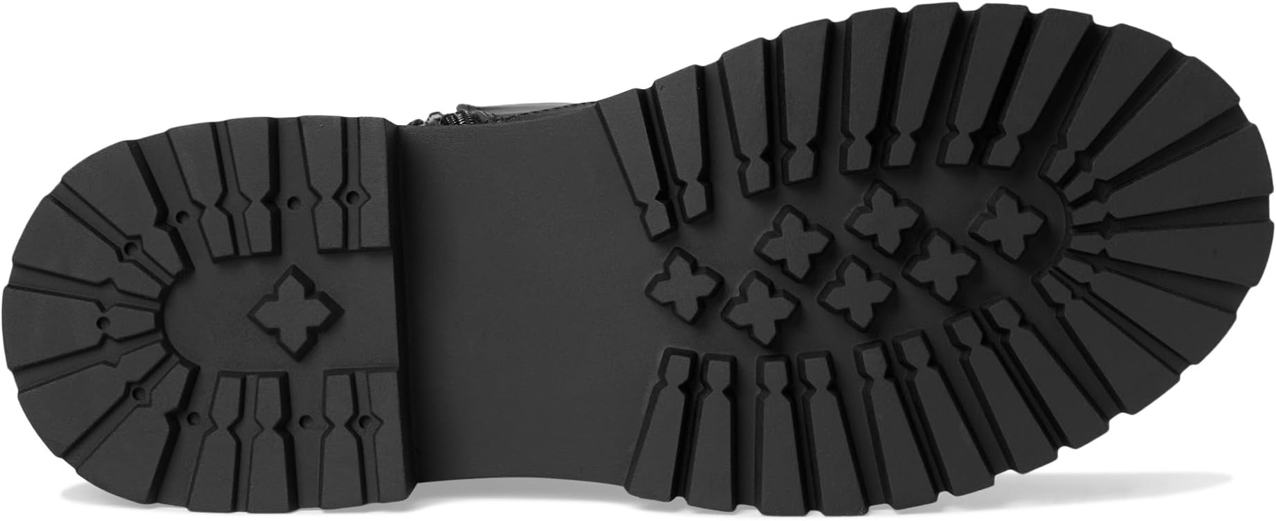 Женские ботинки Steve Madden Lonny кожаные с декоративным ремешком, черный — фото 3