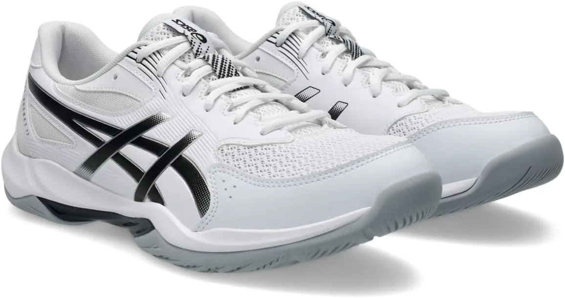 Мужские волейбольные кроссовки ASICS Gel-Rocket 12, белый/черный — фото 2