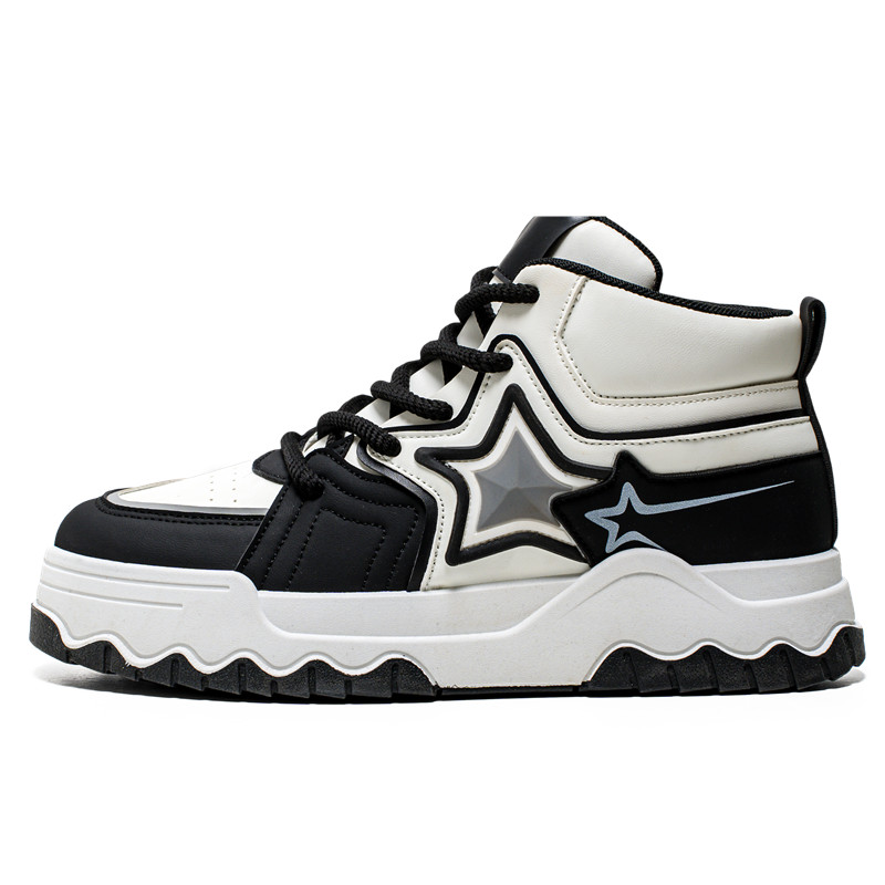 

Износостойкие высокие мужские кроссовки Bull charm, Black