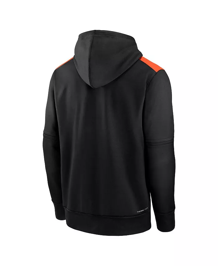 Мужская черная толстовка с капюшоном San Francisco Giants 2025 City Connect из коллекции Authentic Performance Nike — фото 3