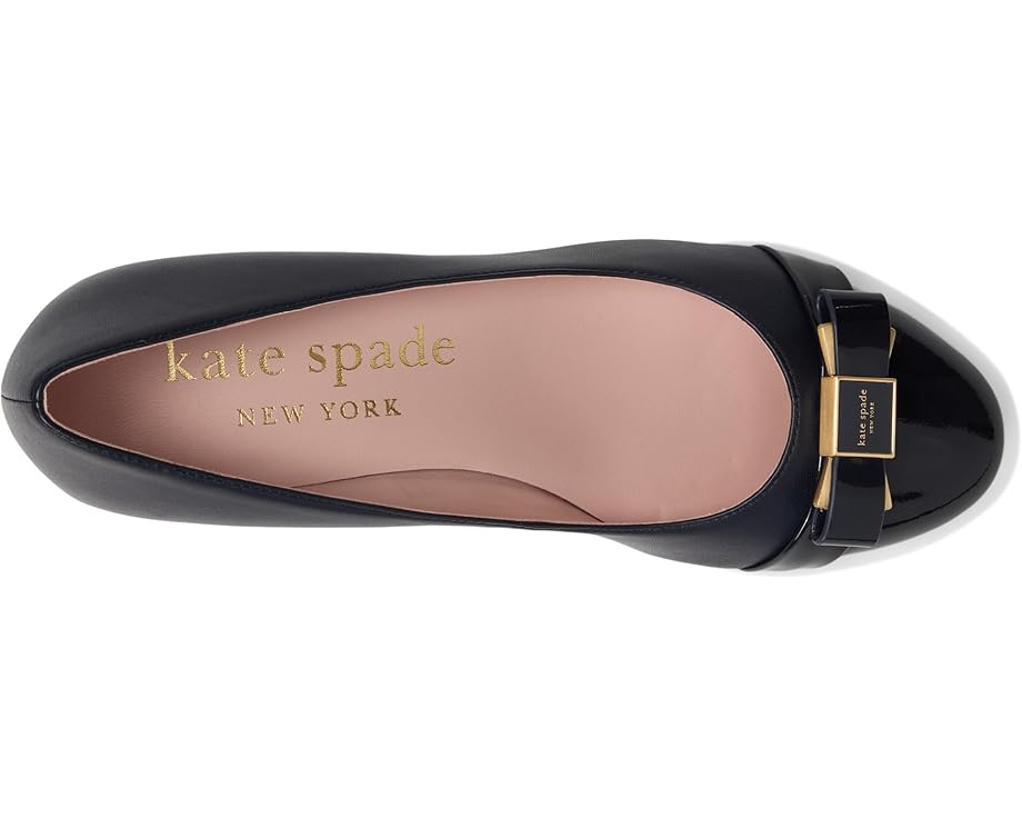 Туфли Kate Spade New York Bowdie Smooth Leather Ballet Pump, цвет Captain Navy — фото 2