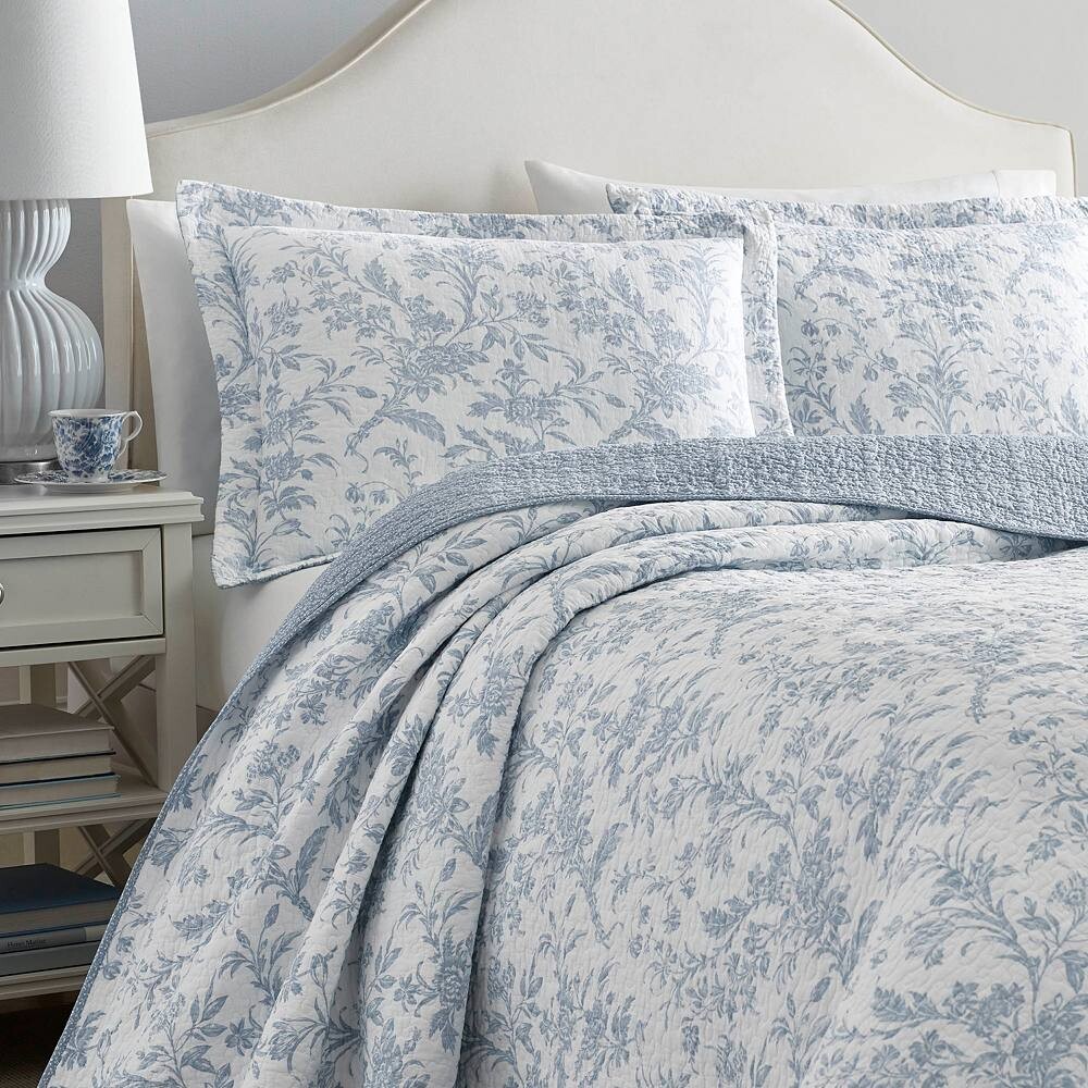 

Комплект одеял Laura Ashley Amberley, цвет Soft Blue