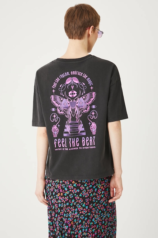 

Хлопковая футболка Medicine, серый