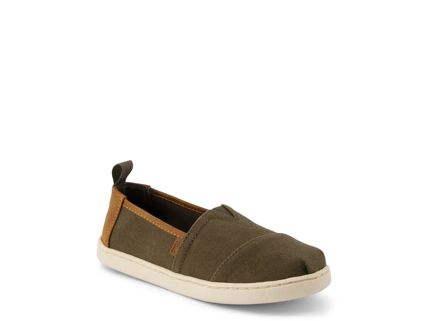 

Эспадрильи TOMS Alpargata Slip-On - детские, темно-зеленые