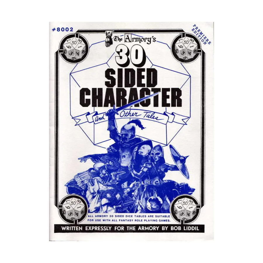 

30 Sided Character and Other Tales, Fantasy Supplements (The Armory), мягкая обложка