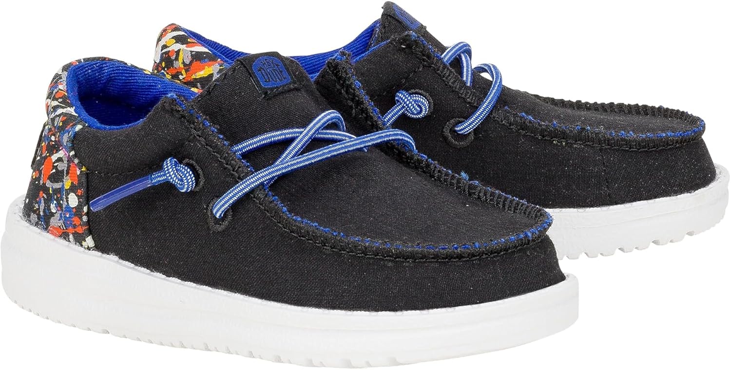 

Детские кеды Wally Funk Splatter Heydude, черный