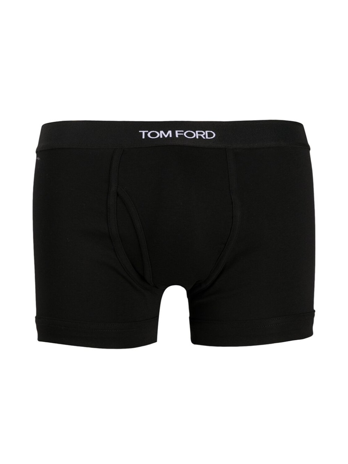 TOM FORD комплект из двух боксеров с логотипом на поясе, черный — фото 2